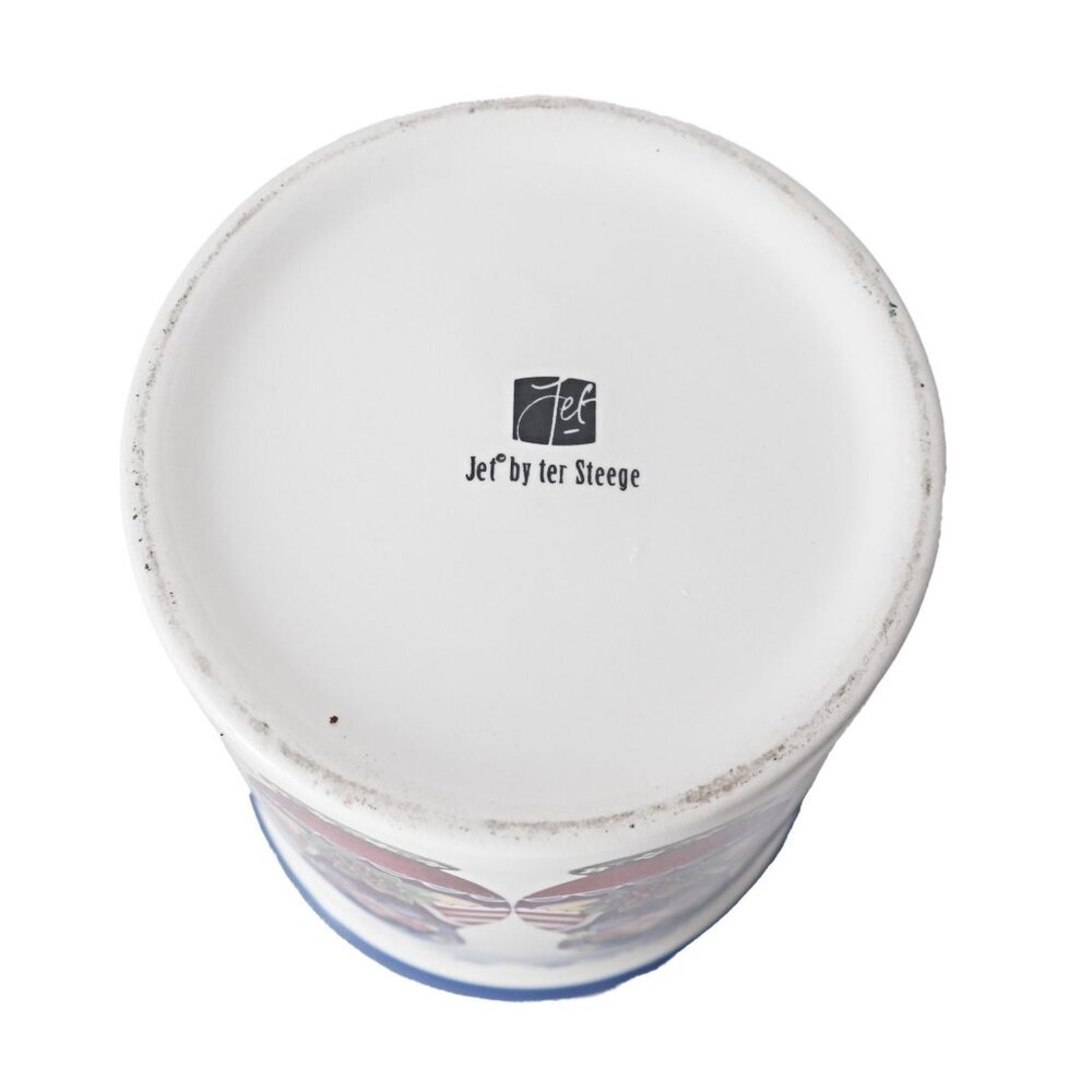 Vintage Ceramic Jar with Lid Cookie Jar Nesting Dolls Polish Jet Ter Steege - Picture 6 of 6